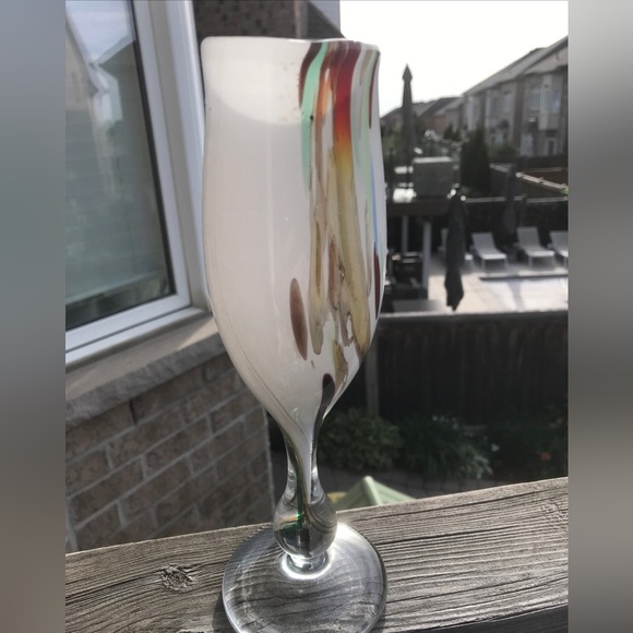 Homegaard by Per Lutken champagne flute/ vase 9,5” marked on bottom - Picture 2 of 15